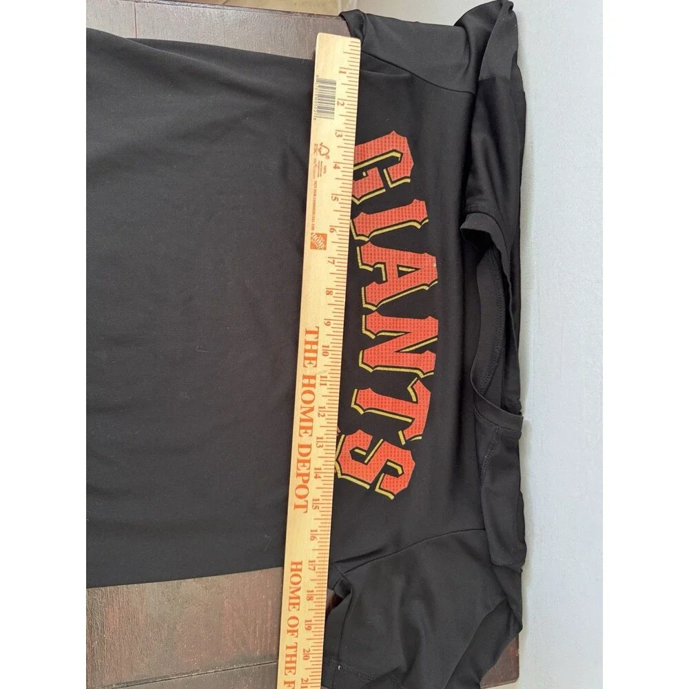 San Francisco Giants Majestic Performance T-Shirt — Black — Medium